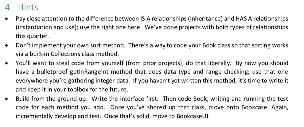 Our last project will give you an opportunity to use many of