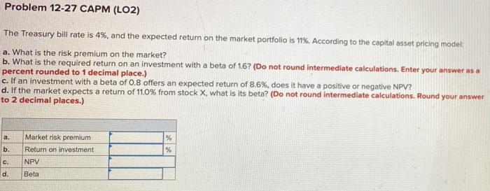 as a percent rounded to 2 decimal places.) Required return % b.