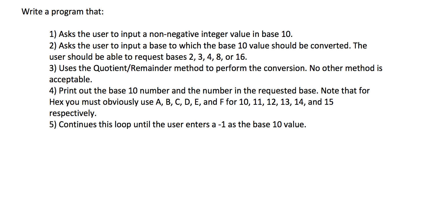  C program, please include comments. Thank you! Write a program that: