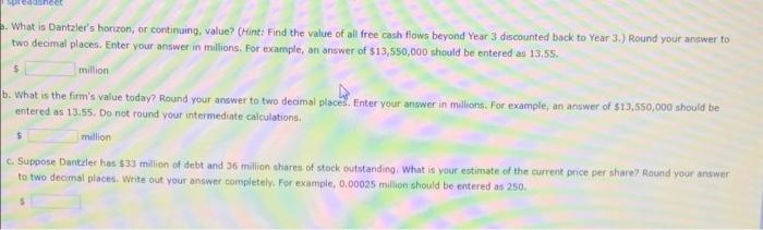 is expected to grow at a constant e rate. Dentrs WACC is