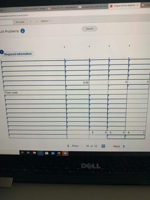 based on an expected production and sales volume of 15,000 units. oints