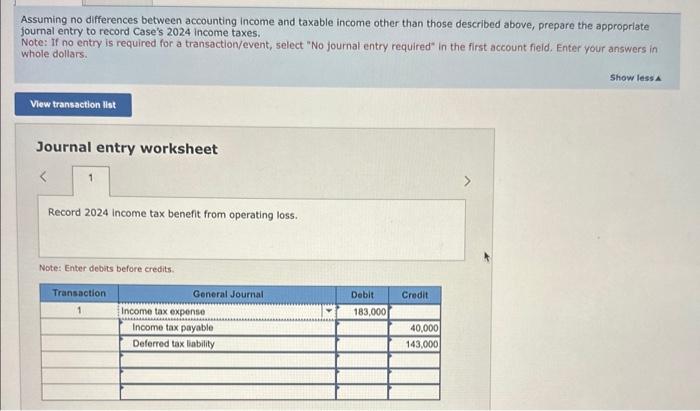on an instaliment basis, Case recognizes installment income for financial reporting purposes
