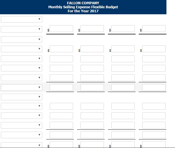 expenses. Monthly sales are expected to range from $165,000 to $198,600. Variable