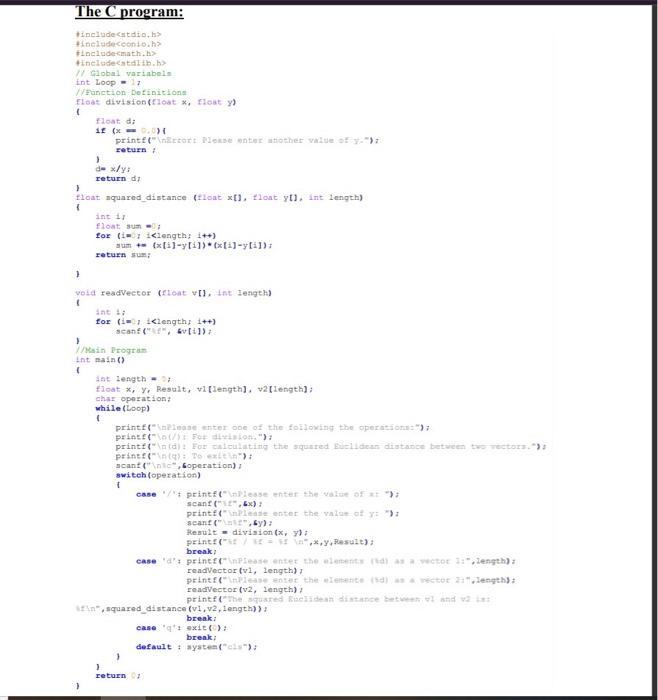 ((((((((Course Computer Architecture and Organization) Using MARS simulator, write the equivalent assembly