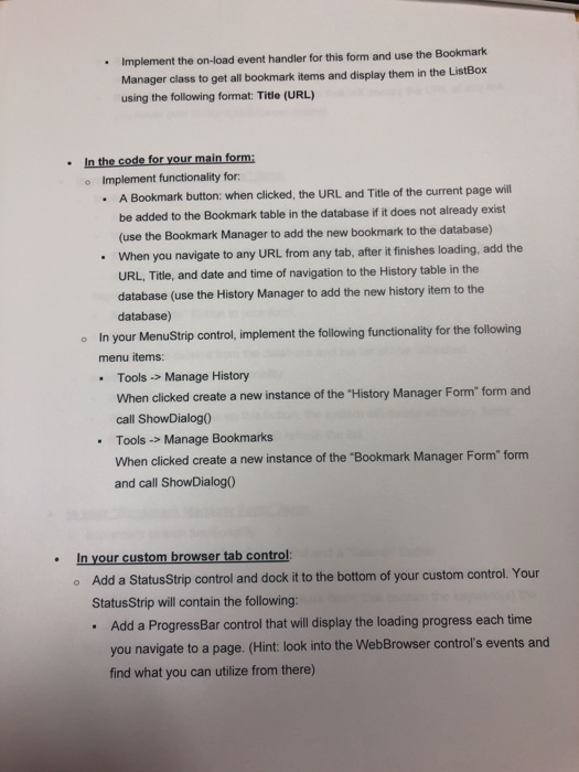 logical layers. Create a project in your solution for each of these