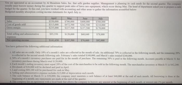  Help me to answer this please You are appointed as an