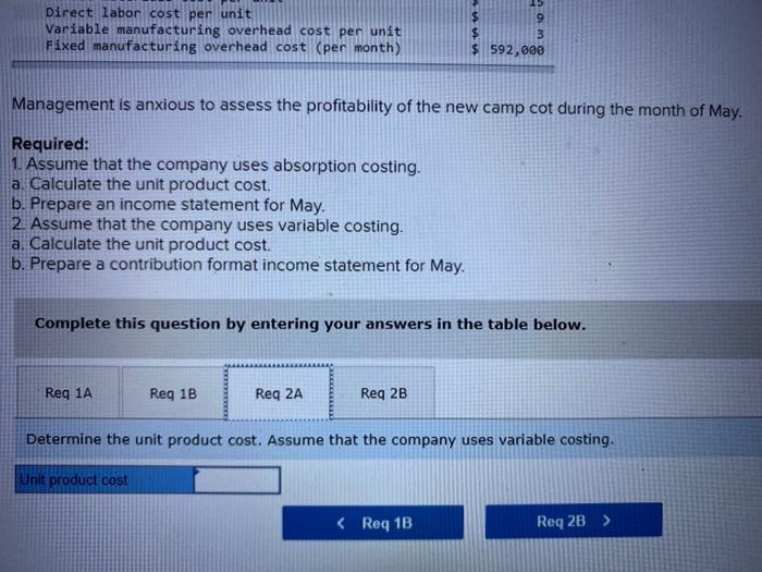 in Net Operating Income [LO6-1, LO6-2, LO6-3] lamala Harris Ltd. produces and