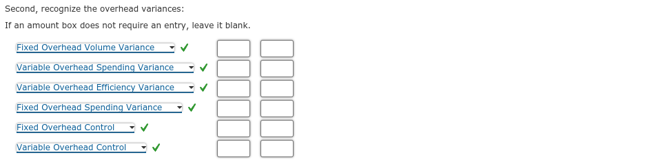 standard cost sheet: Algers computes its overhead rates using practical volume, which