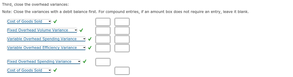 is 54,000 units. The actual results for the year are as follows: