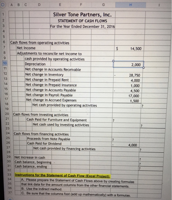 complete the statement of cash flows in image 2. I'm not so