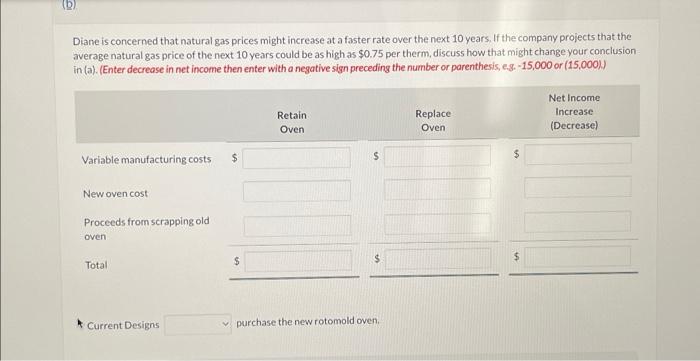 over the next 10 years will be $070 per therm. (Enter decrease