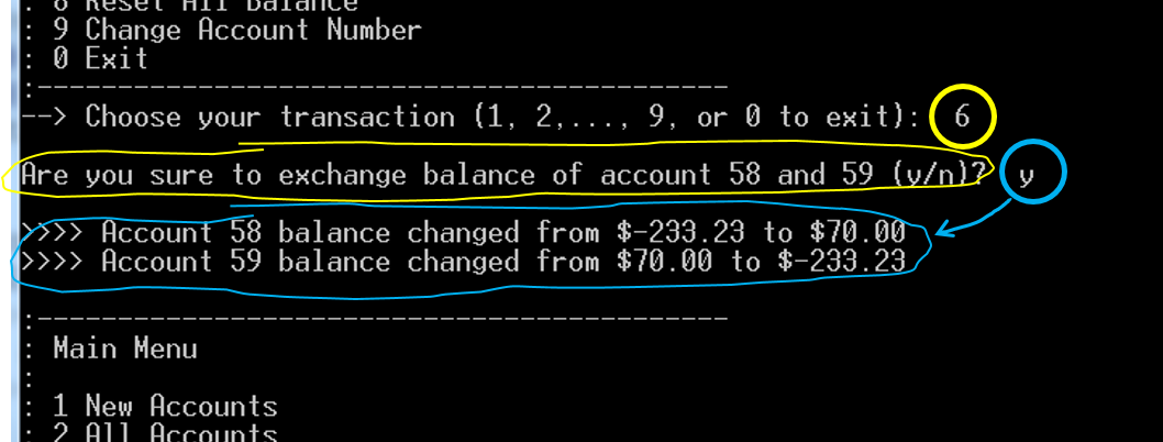 function. 2. No global variables, no arrays, and no recursive functions are