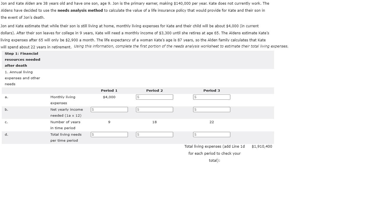 single-payment loan You are taking out a single-payment loan that uses the