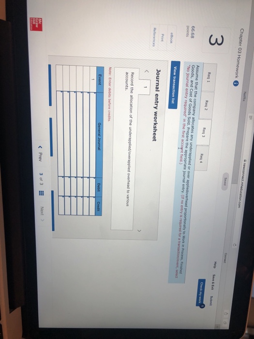 a job-order costing system and applies manufacturing overhead cost to products on
