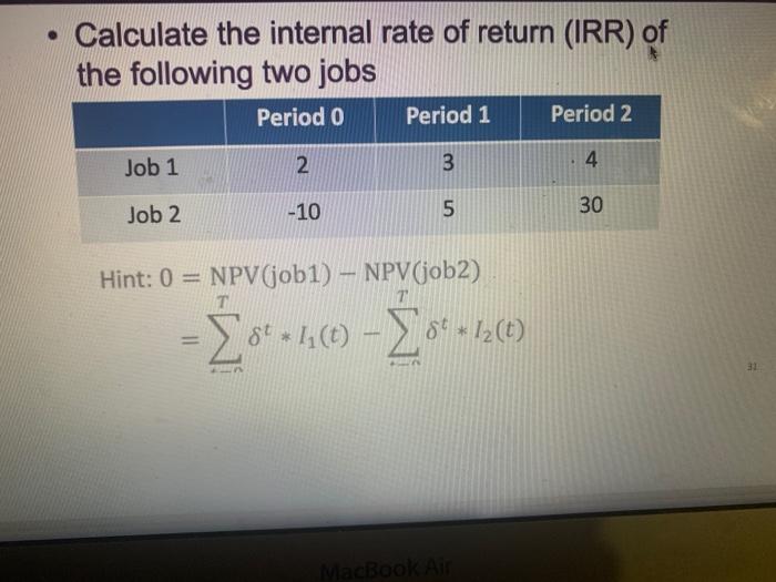 please help & do hand written calculation - not computer / excel