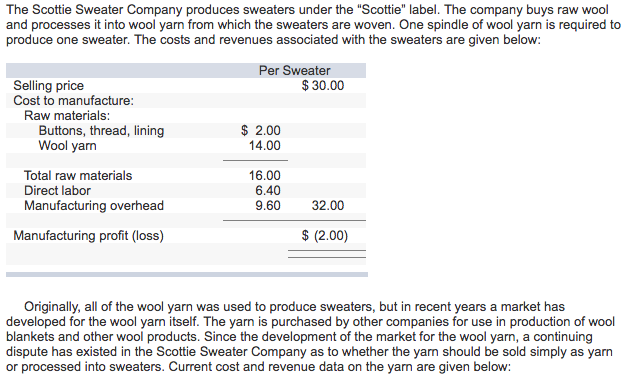  Required: 1-a. What would be the increase or decrease in contribution