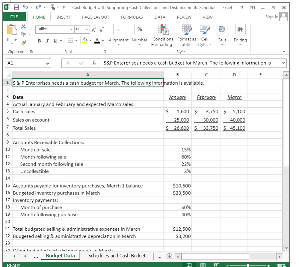 Need excel formulas for the yellow cells. please Thank you. Need excel
