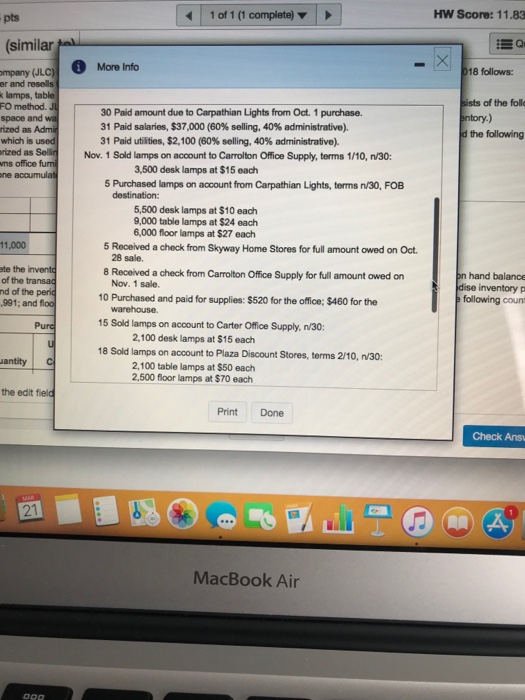 counts: desk lamps, 2,482; table lamps, 5,991; and floor lamps, 6,900. (Enter