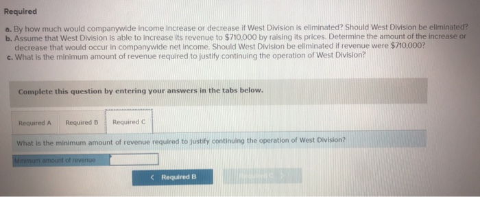 TRANSPORT COMPANY West Division Income Statement for Year 3 Revenue $630,000 (480,000)