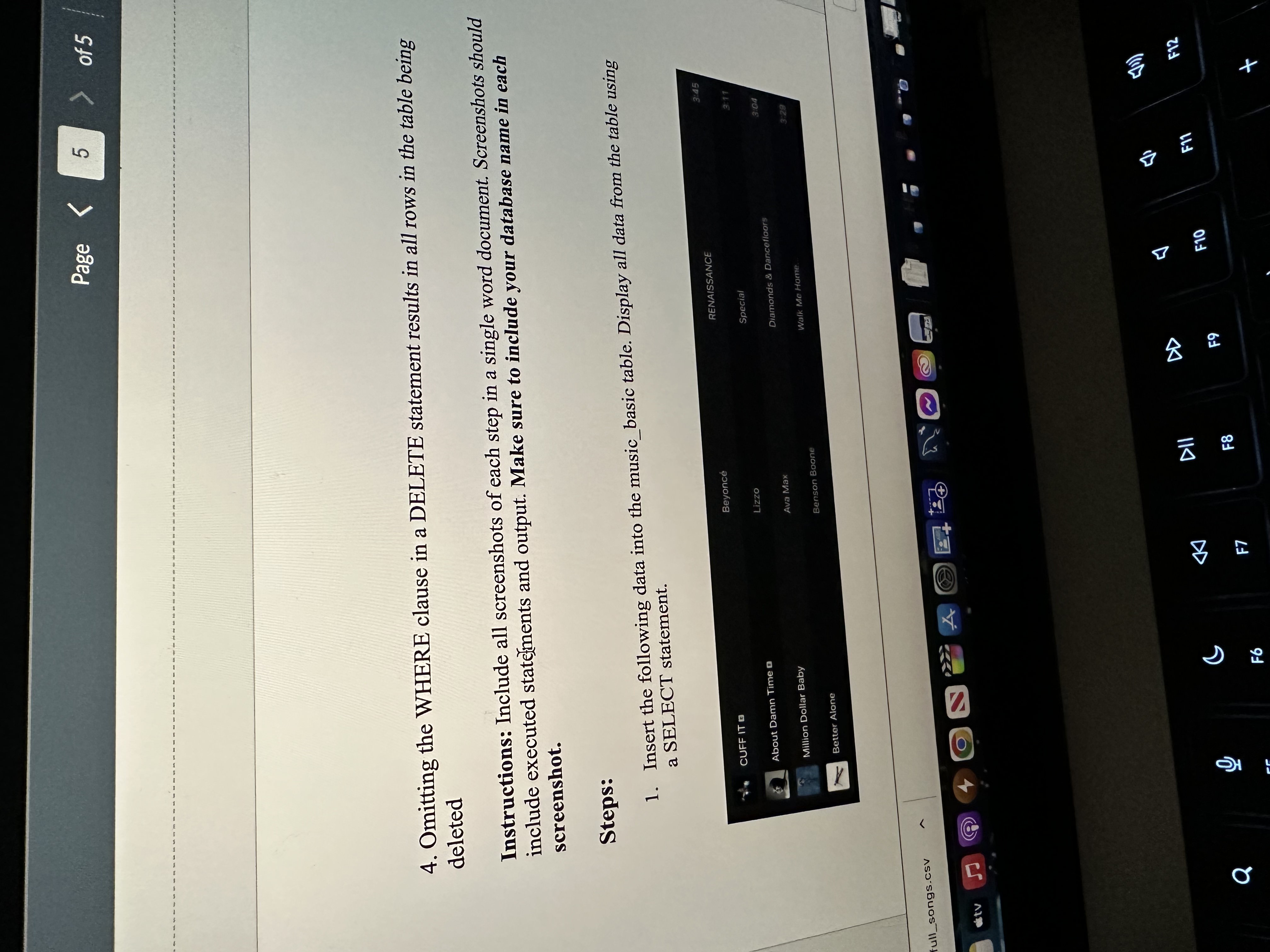  this im stuck Select all rows that have a release_date between