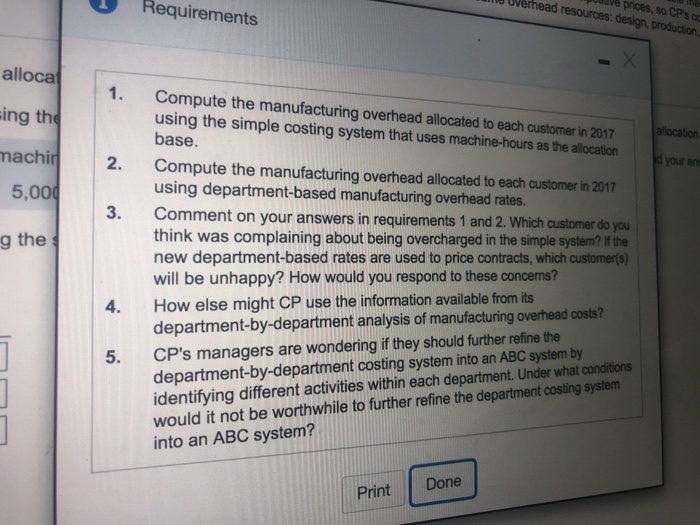 Please answer the 5 requirements and label each part clearly and accordingly.
