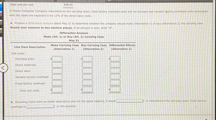computers at a purchase price of $56 per unit. The compony, which