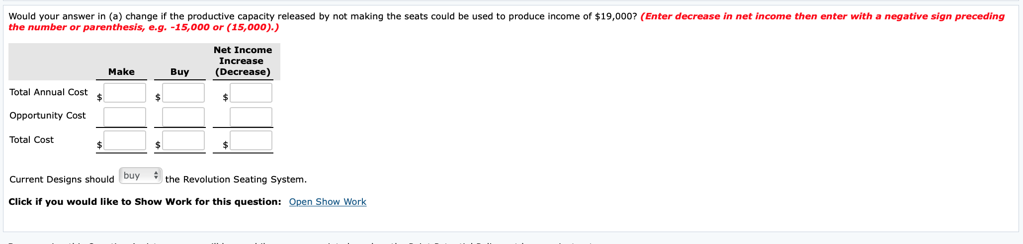 important decisions that require incremental analysis. One of Current Designs' competitive advantages
