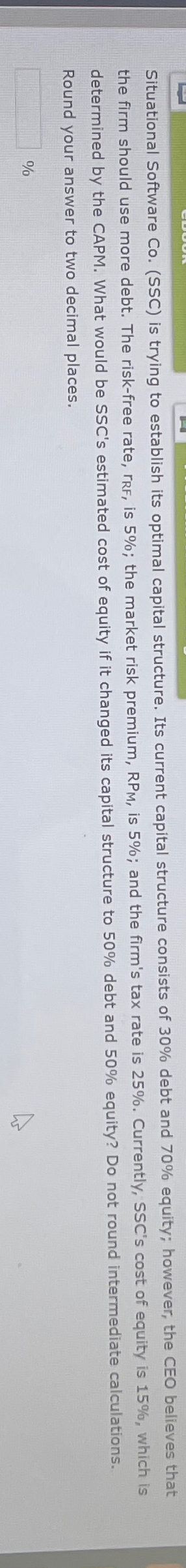  Round your answer to two decimal places. % 
