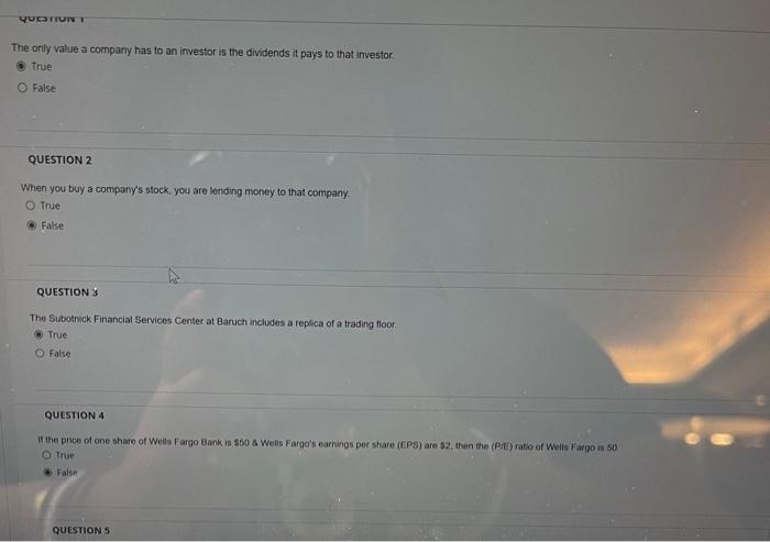  please answer correctly The only value a company has to an