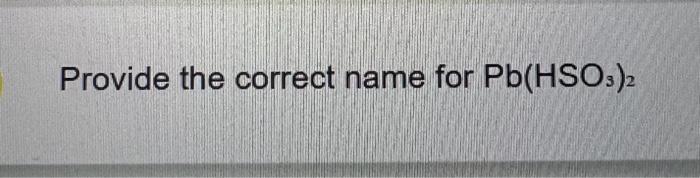 the correct IUPAC name for RuN Provide the correct IUPAC name for