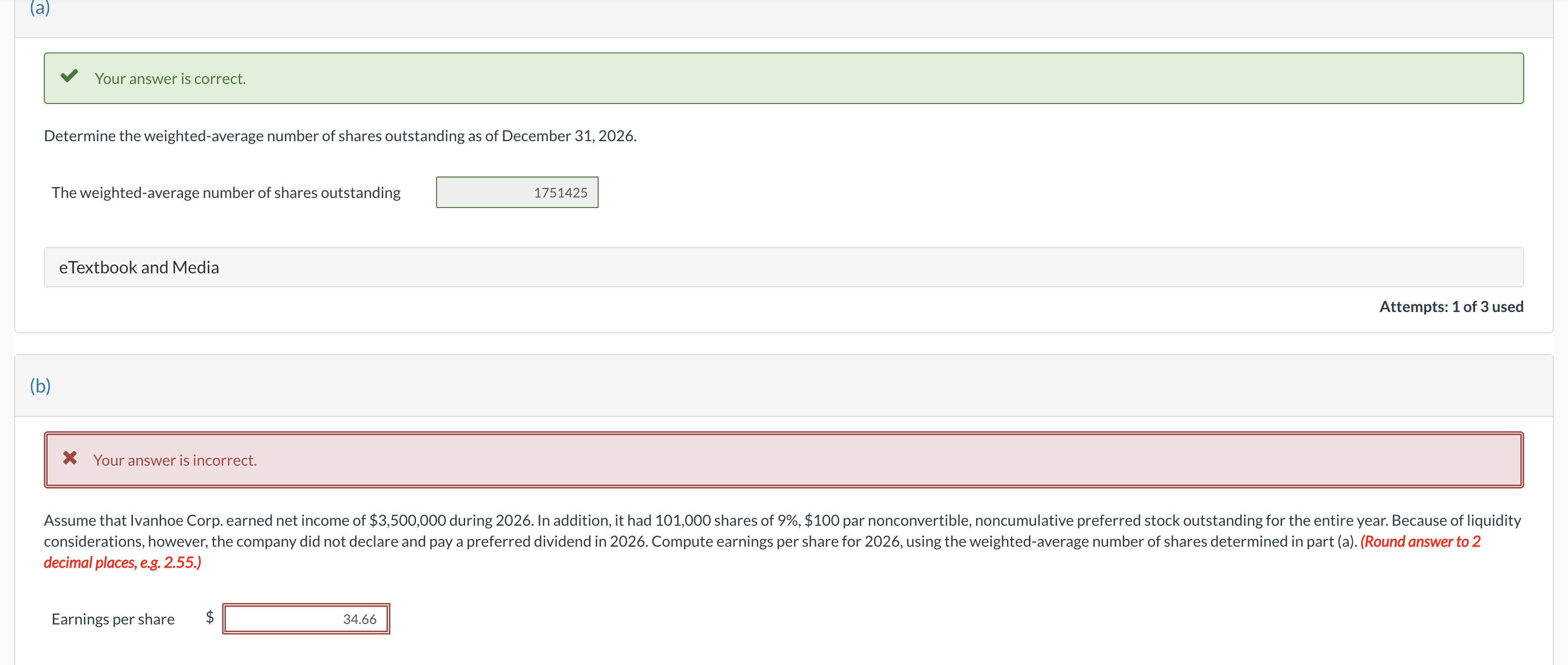  On January 1,2026, Ivanhoe Corp. had 480,000 shares of common stock