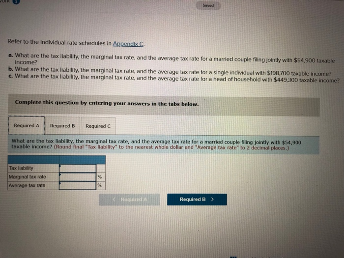  Pls answer for required A, B, & C Saved Refer to