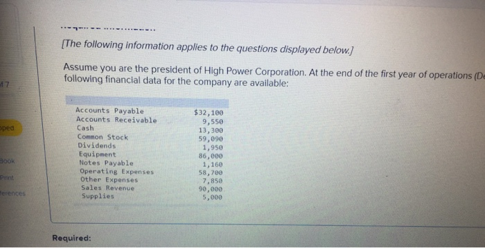  I need to prepare an income statement for the year ending