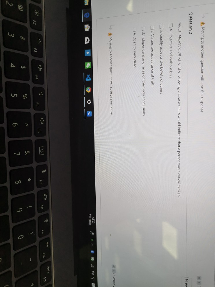 response. Question 1 Elegant Gifts has provided you with the following information