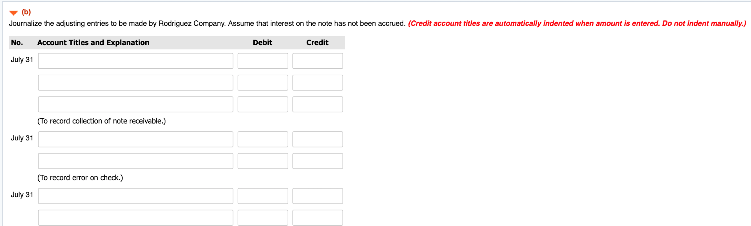 balance and the bank statement are shown below. Cash in Bank Per