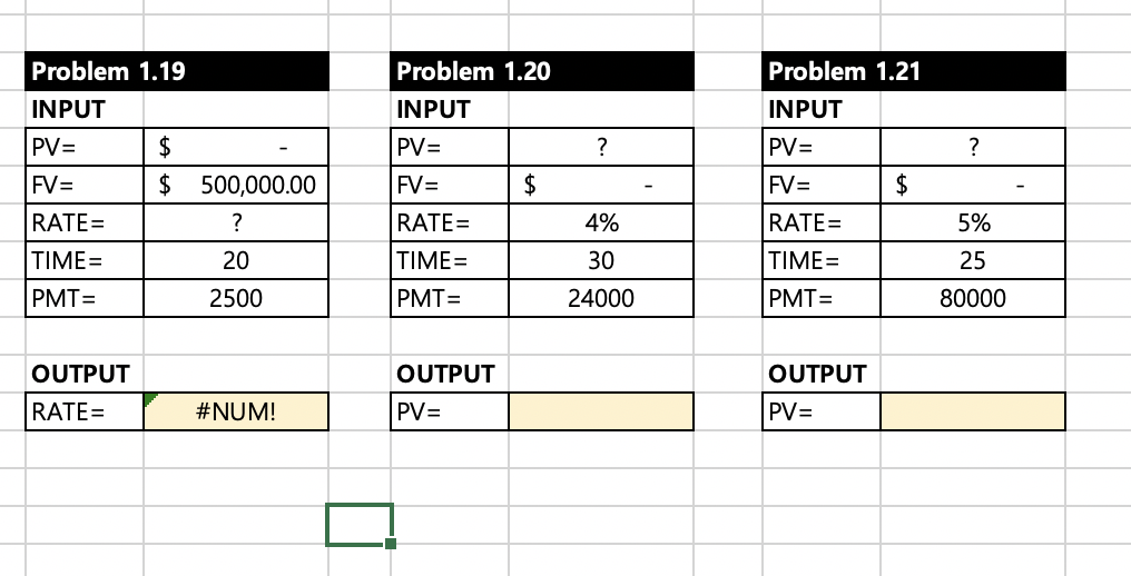 On the Excel, Is there any order to put first? for