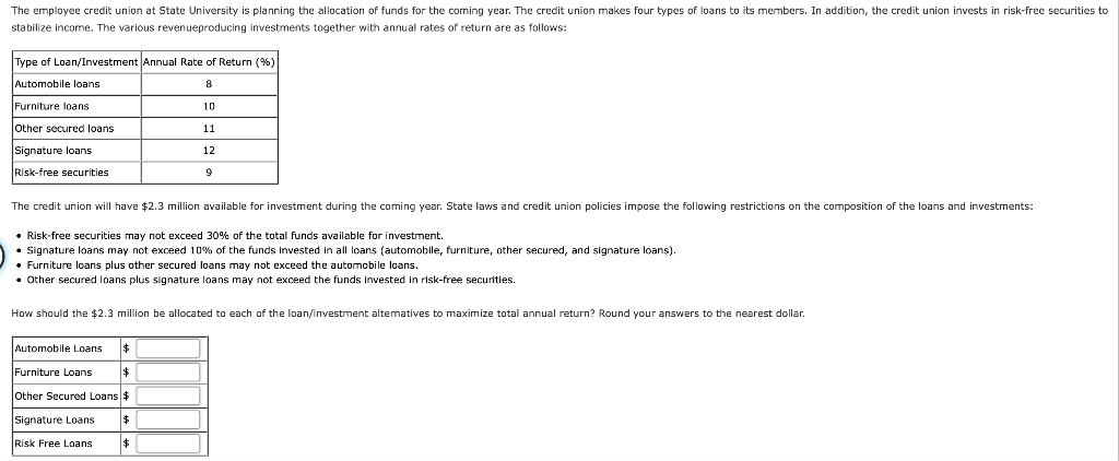 What is the projected total annual return? Round your answer to