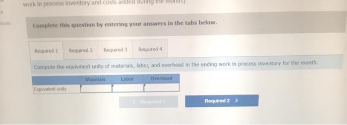 casting system. During January, the Delta Assembly Department completed its processing of