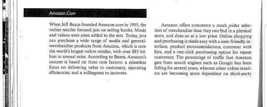 Ans should be in 300 word pls Amazon.Com When Jeff Bezos