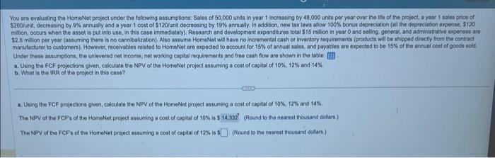 please answer part a 12% and 14% and part b question You