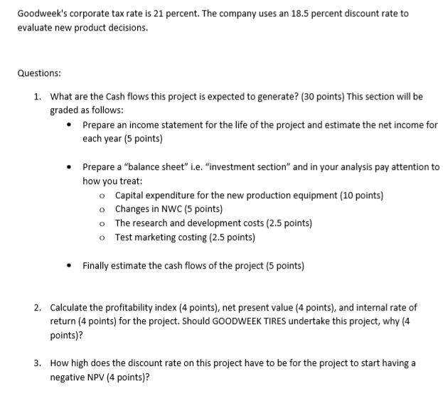 a new tire, the SuperTread, and must decide whether to make the