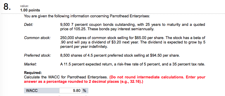 Please help.. This answer is incorrect. So is 9.88%. Cannot figure this