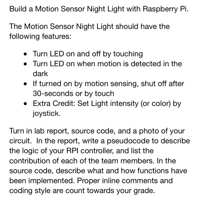 python code for a simple night light that works with a touch