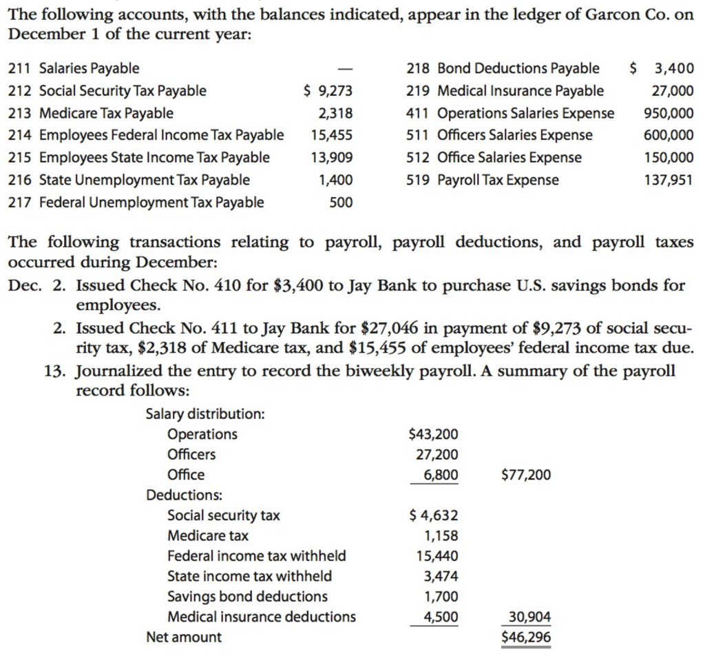 1. Journalize the transactions. 2. Journalize the adjusting entry for each of
