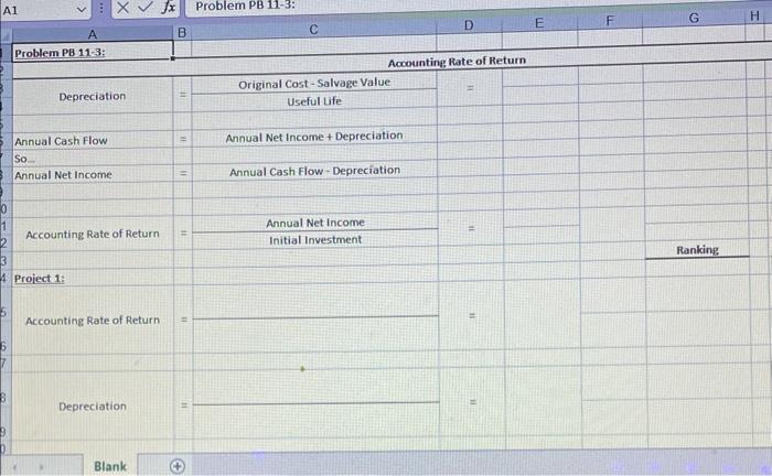  PB11-3 Comparing, Prioritizing Multiple Projects LO 11-1, 11-2, 11-3, 11-6 Harmony