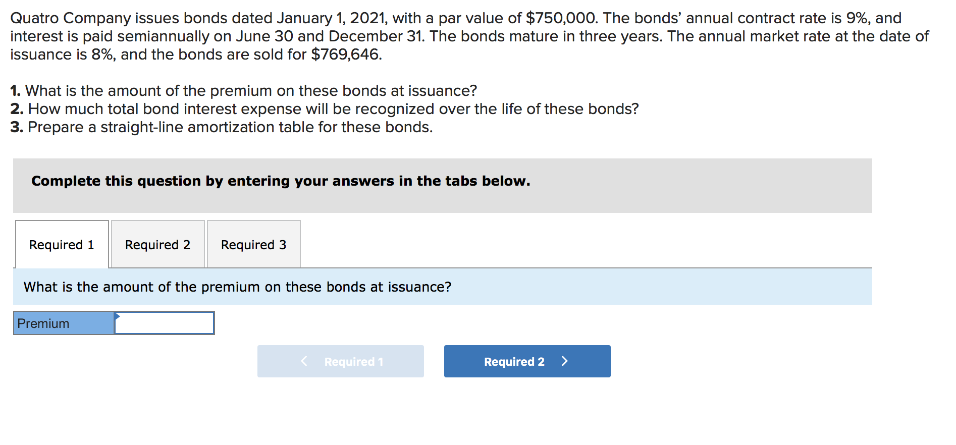  Prepare the amortization table for these bonds 