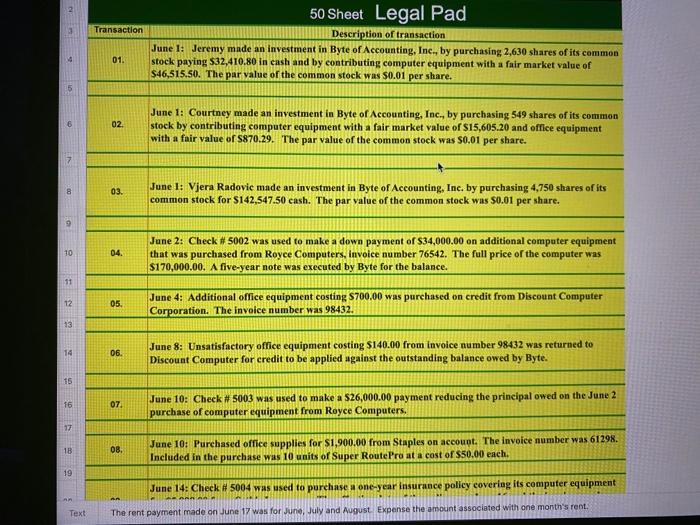  enter the adjusting entries PLEASE DO ONLY 30-46 DO ALL OF