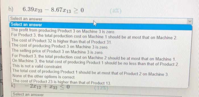 of each product to produce to maximize profit (contribution) margin. Let zij
