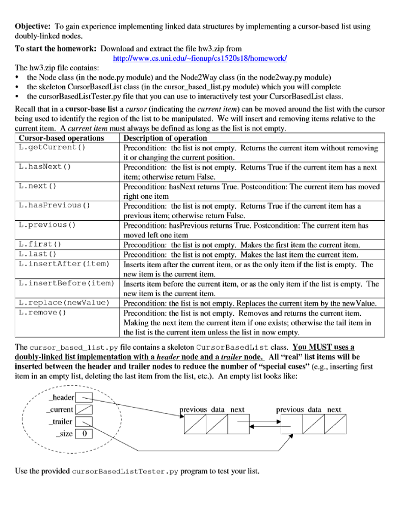 Use Python for this assignment Download the needed files from - http://www.cs.uni.edu/~fienup/cs1520s18/homework/hw3.zip