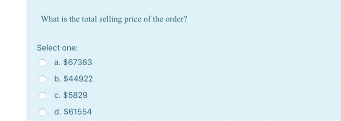 ered price is calculated on the basis of cost plus a 50%